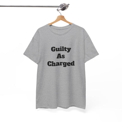 Guilty As Charged Unisex Heavy Cotton Tee