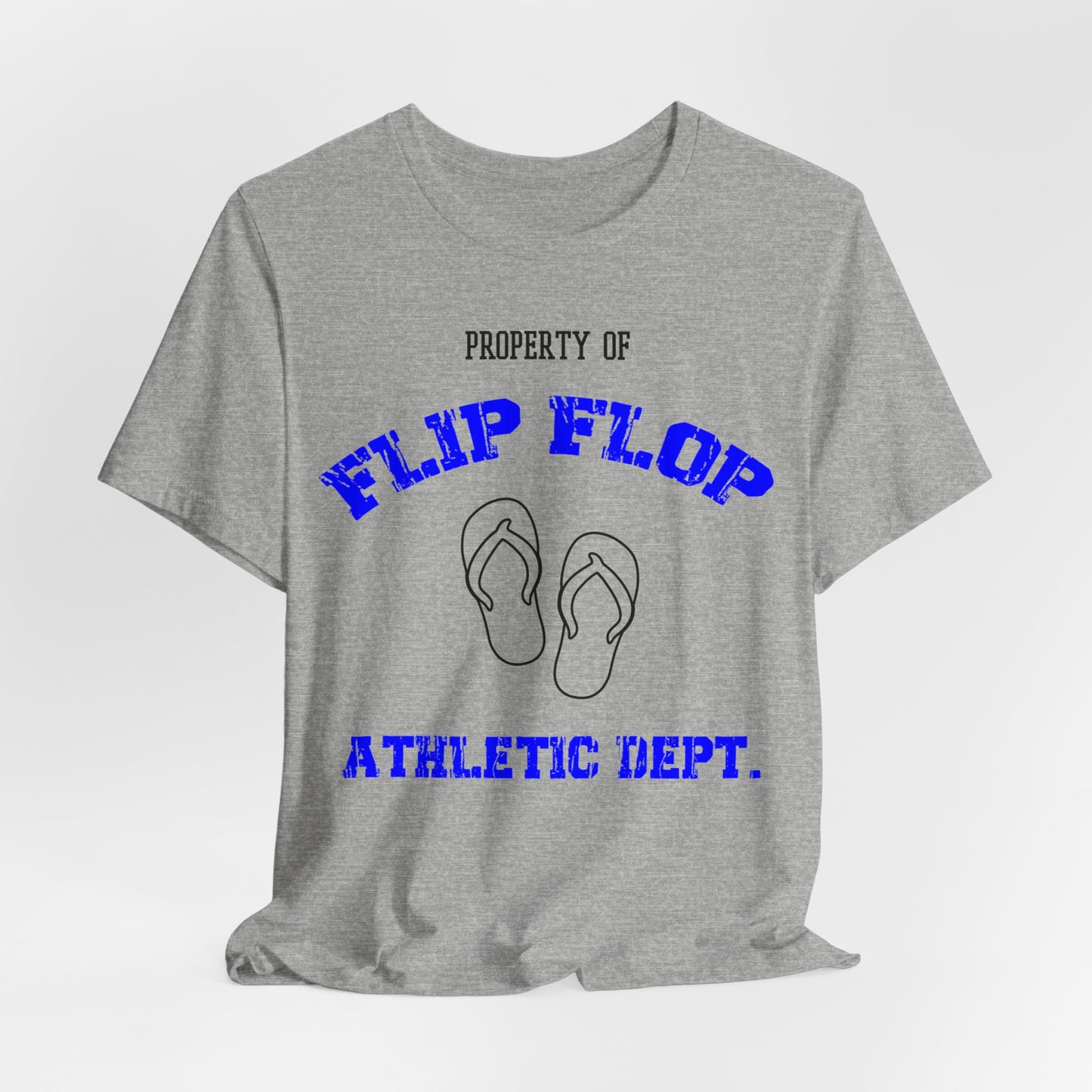 Flip Flop Athletic Dept Unisex Jersey Short Sleeve Tee