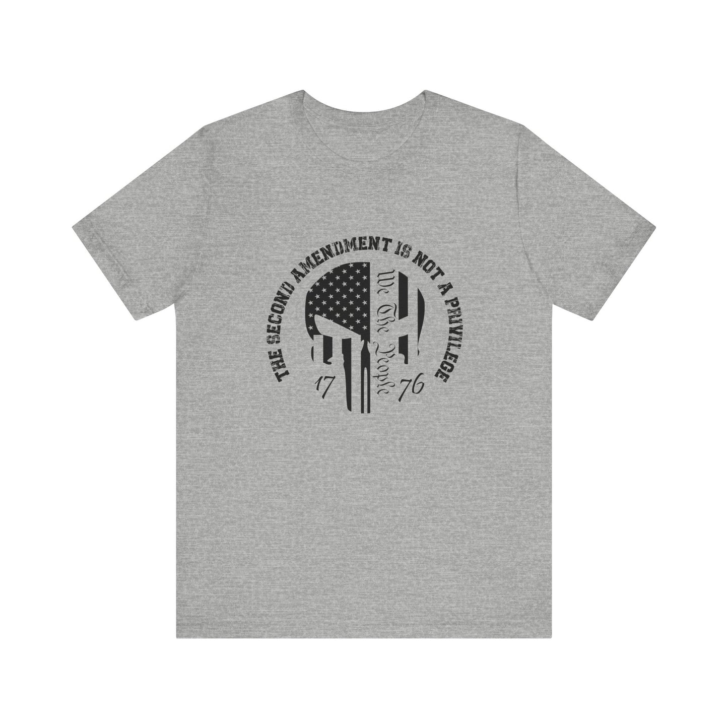 2nd Amendment Is Not A Privilege Unisex Jersey Short Sleeve Tee