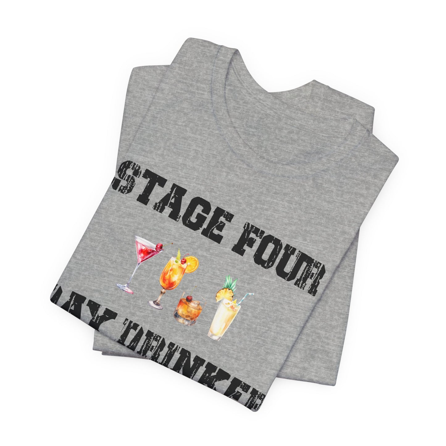 Stage Four Day Drinker Unisex Jersey Short Sleeve Tee