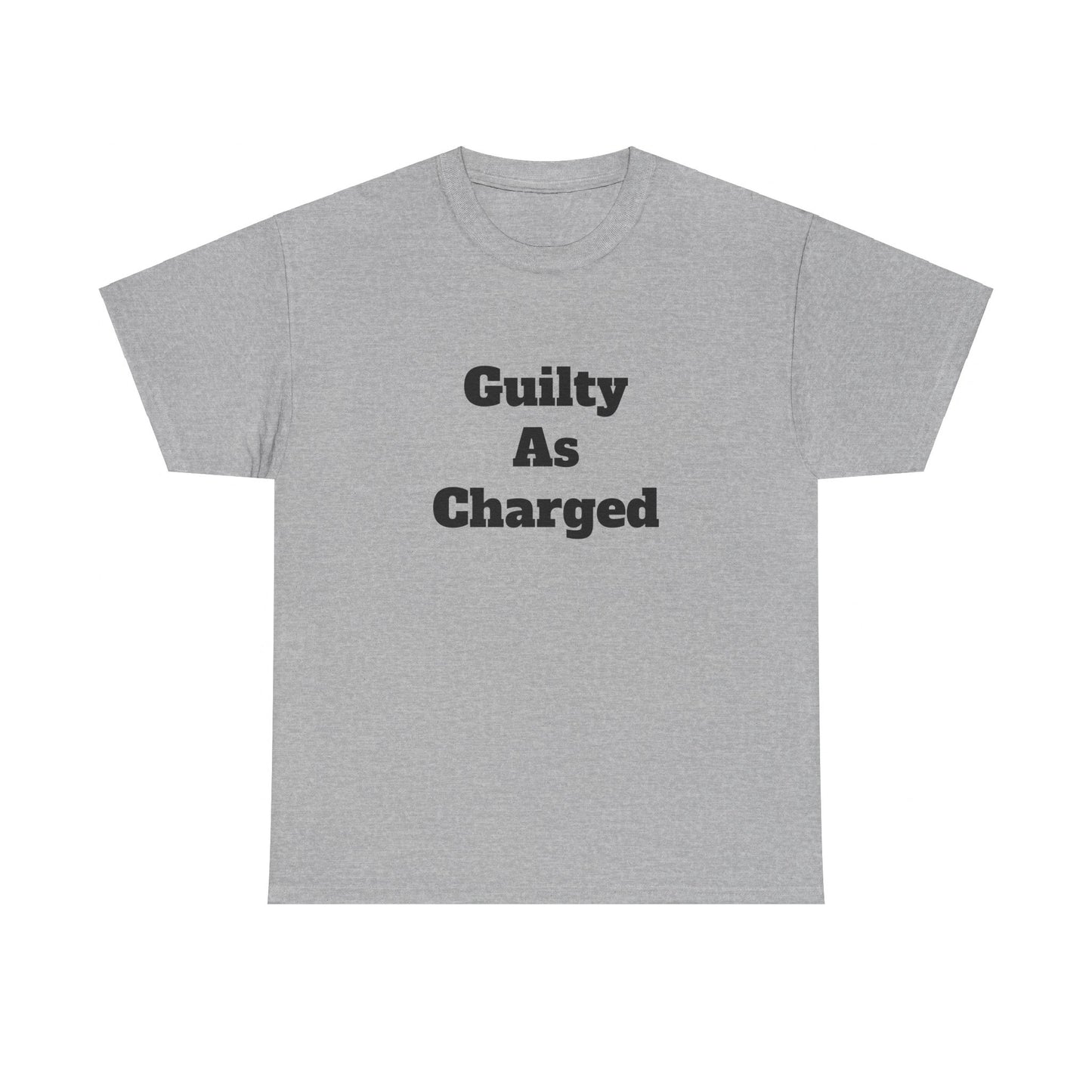 Guilty As Charged Unisex Heavy Cotton Tee