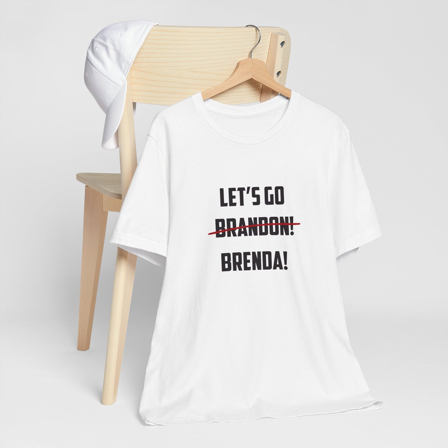 Let's Go Brenda Unisex Jersey Short Sleeve Tee