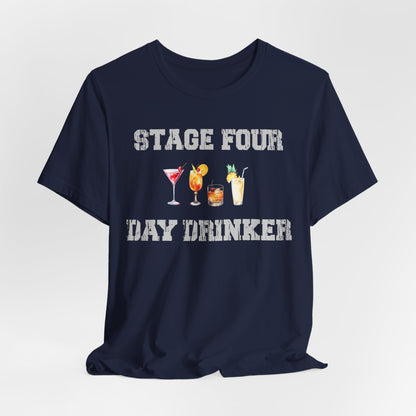 Stage Four Day Drinker Unisex Jersey Short Sleeve Tee