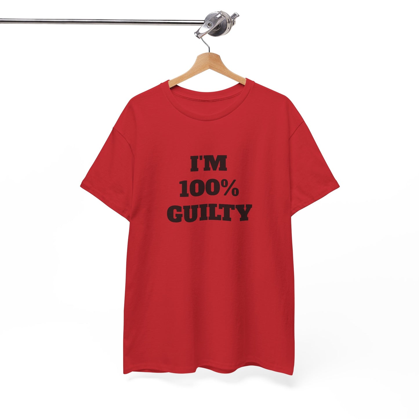 100% GUILTY Unisex Heavy Cotton Tee