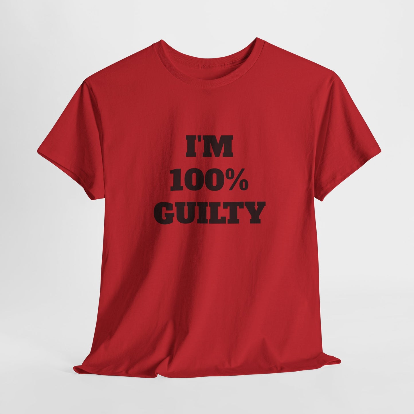 100% GUILTY Unisex Heavy Cotton Tee