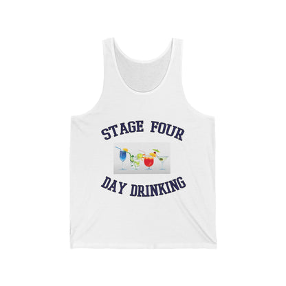 Stage Four Day Drinking Unisex Jersey Tank