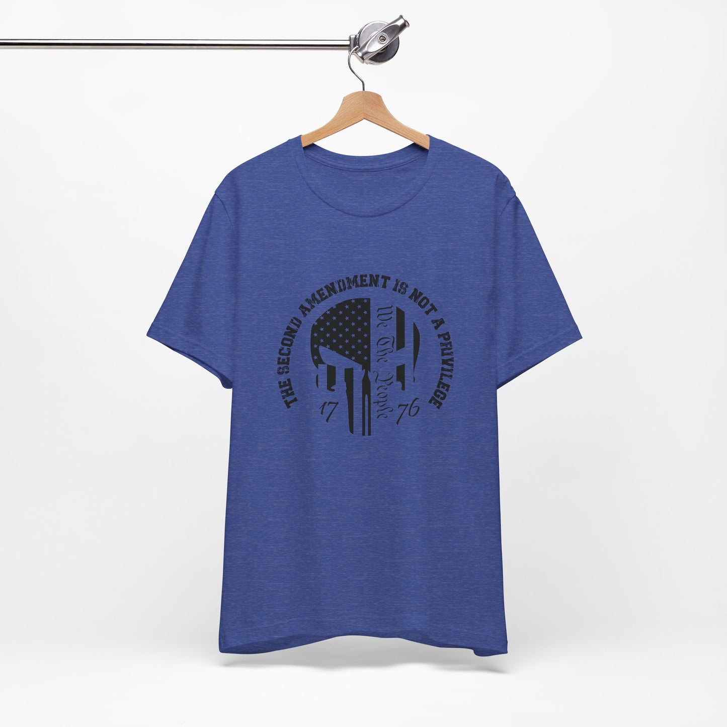 2nd Amendment Is Not A Privilege Unisex Jersey Short Sleeve Tee