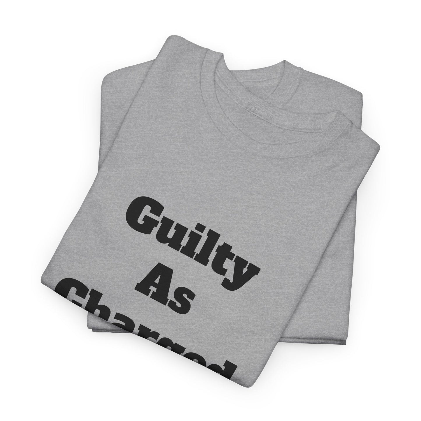 Guilty As Charged Unisex Heavy Cotton Tee