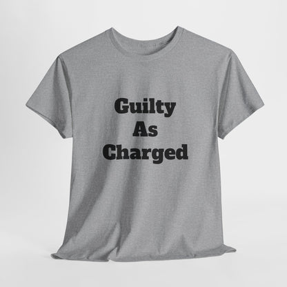 Guilty As Charged Unisex Heavy Cotton Tee