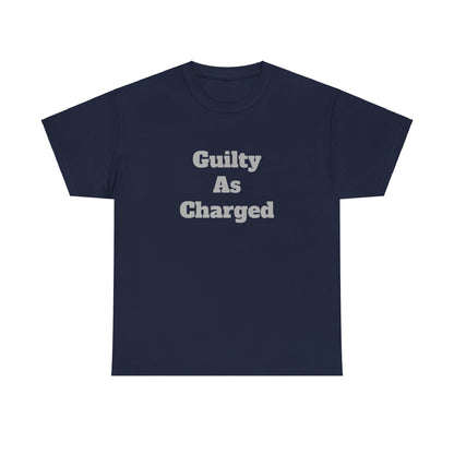 Guilty As Charged Unisex Heavy Cotton Tee