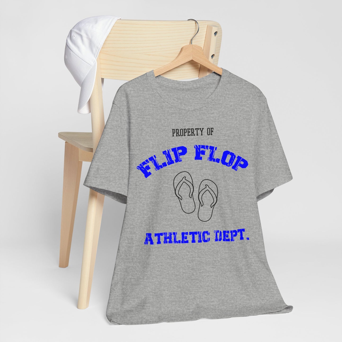 Flip Flop Athletic Dept Unisex Jersey Short Sleeve Tee