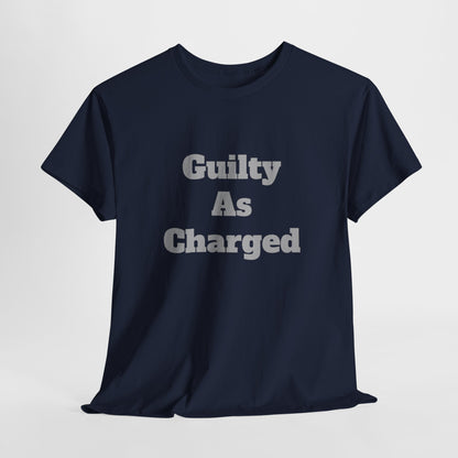 Guilty As Charged Unisex Heavy Cotton Tee