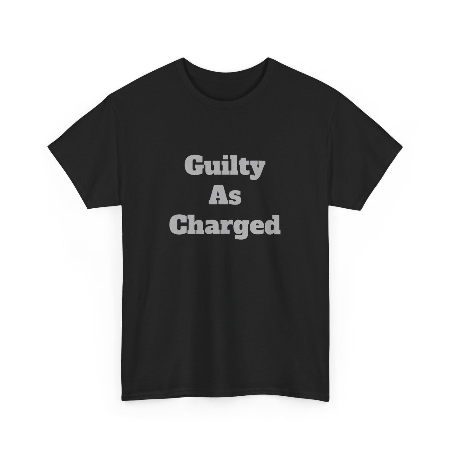 Guilty As Charged Unisex Heavy Cotton Tee