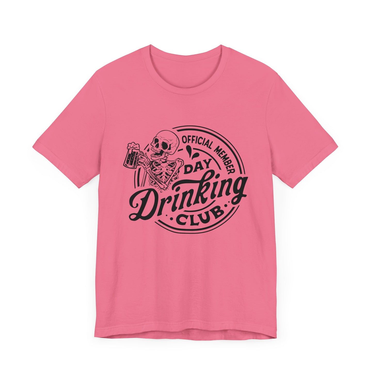 Official Member Day Drinking Club Unisex Jersey Short Sleeve Tee