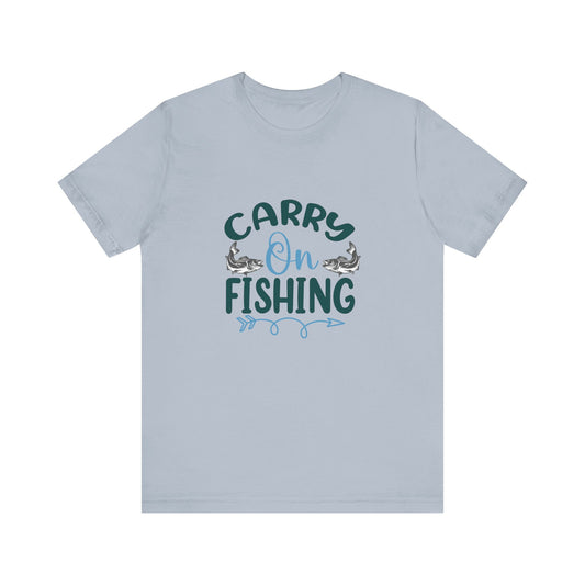 Carry On Fishing Unisex Jersey Short Sleeve Tee