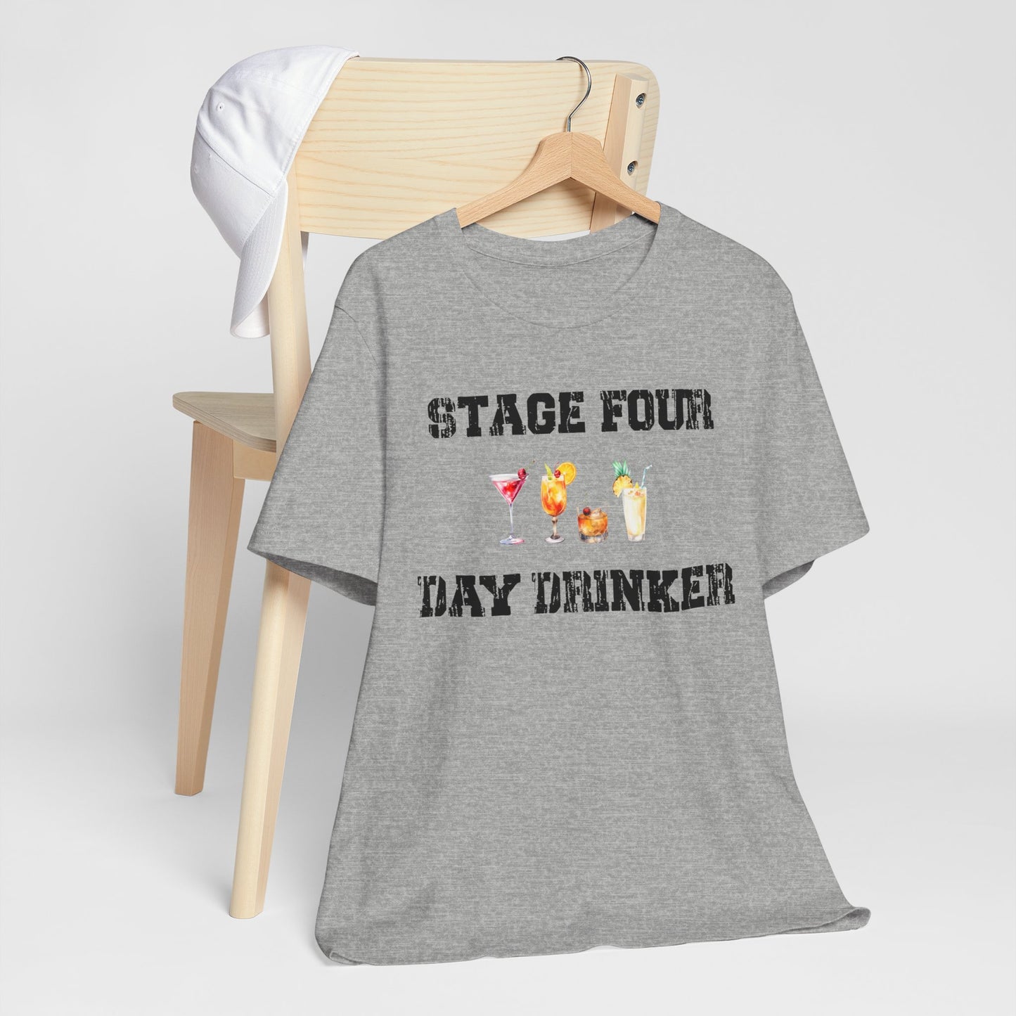 Stage Four Day Drinker Unisex Jersey Short Sleeve Tee