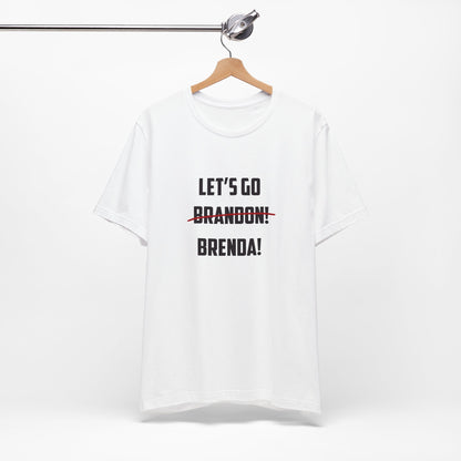 Let's Go Brenda Unisex Jersey Short Sleeve Tee