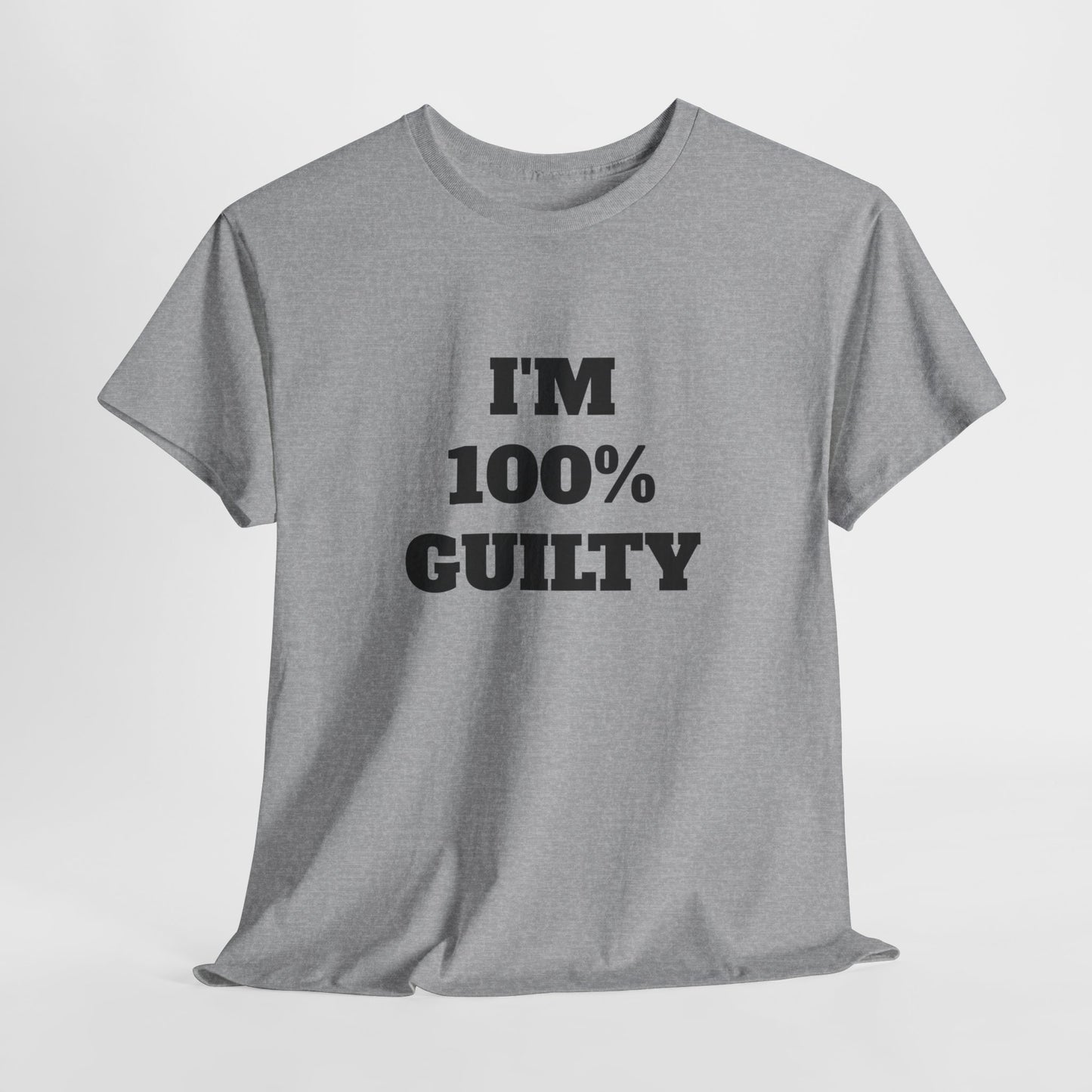 100% GUILTY Unisex Heavy Cotton Tee