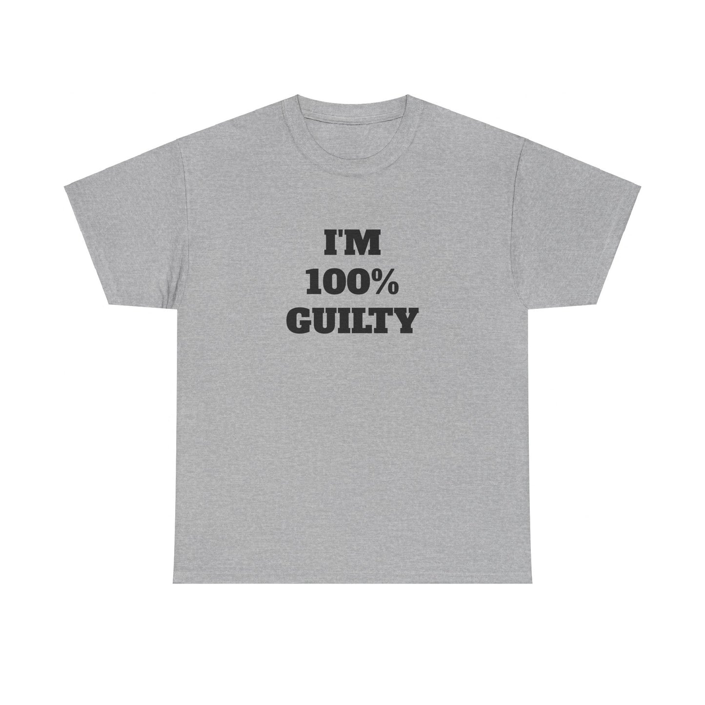 100% GUILTY Unisex Heavy Cotton Tee