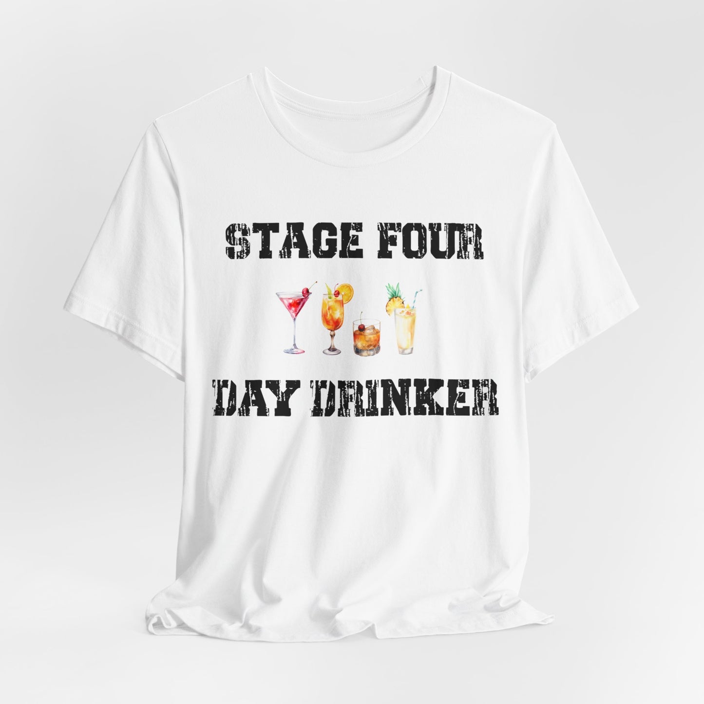 Stage Four Day Drinker Unisex Jersey Short Sleeve Tee