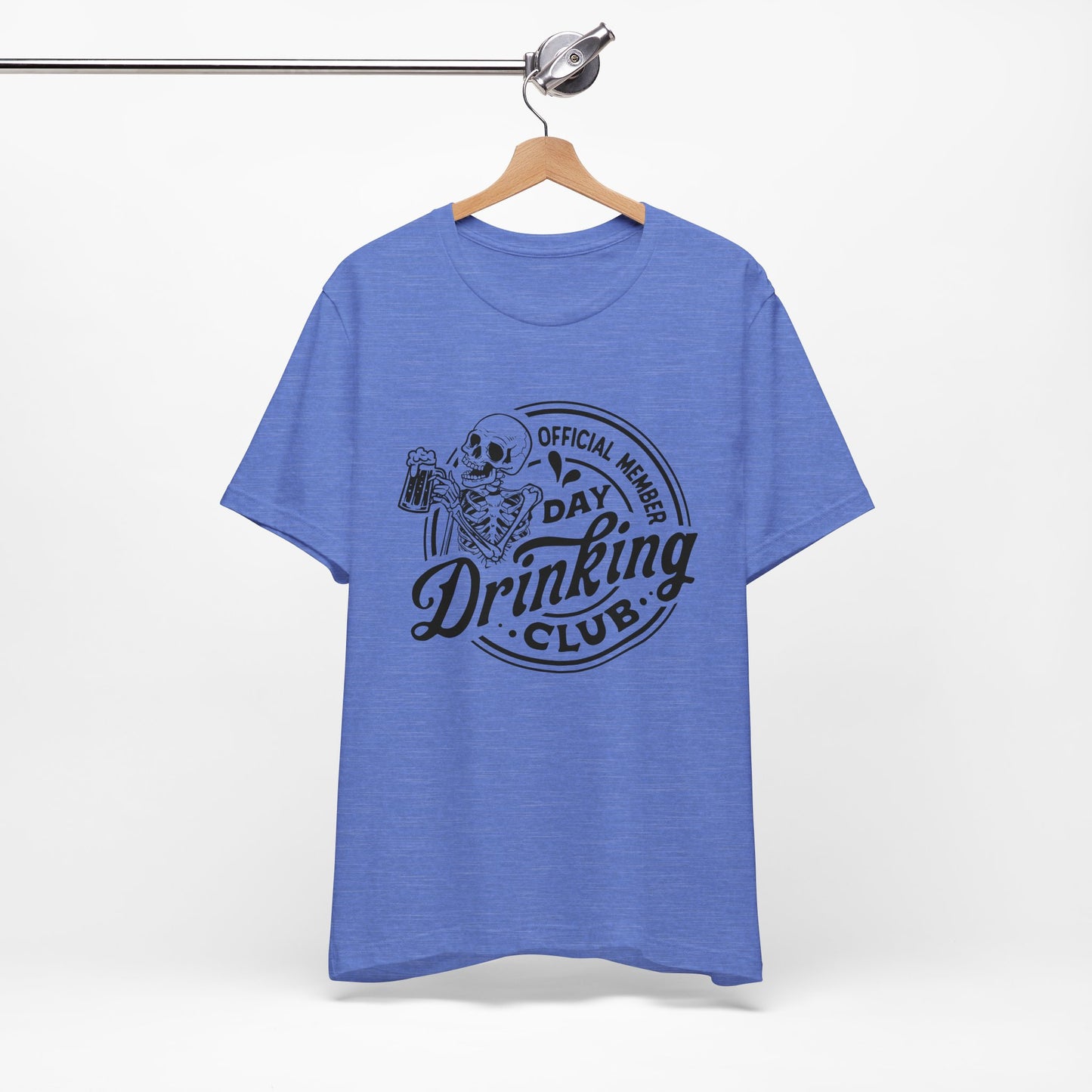 Official Member Day Drinking Club Unisex Jersey Short Sleeve Tee