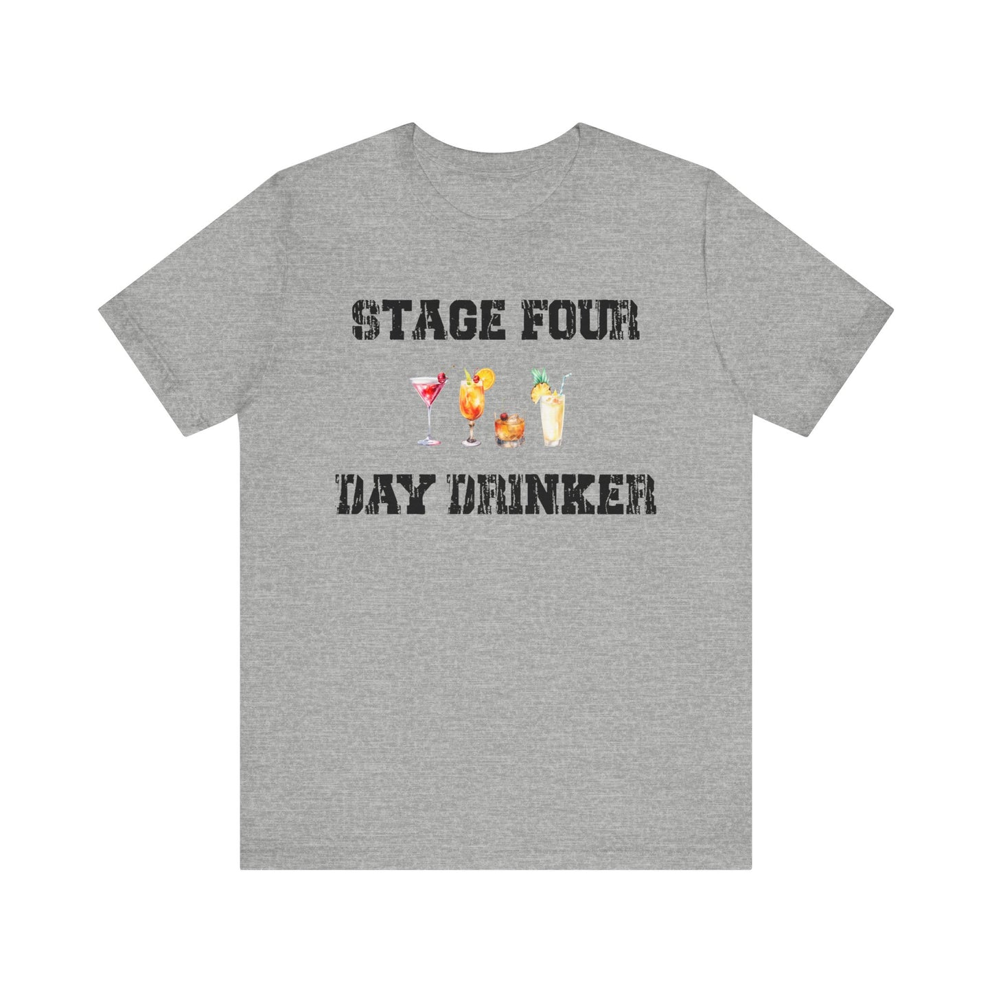 Stage Four Day Drinker Unisex Jersey Short Sleeve Tee