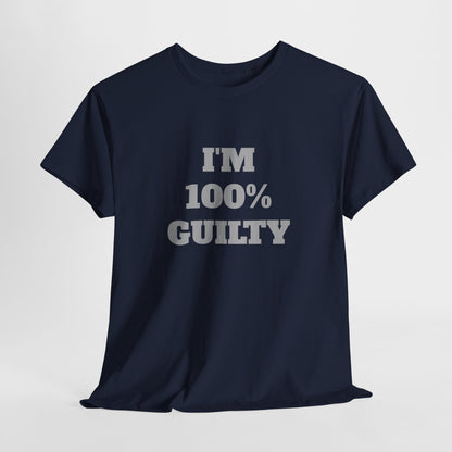 100% GUILTY Unisex Heavy Cotton Tee