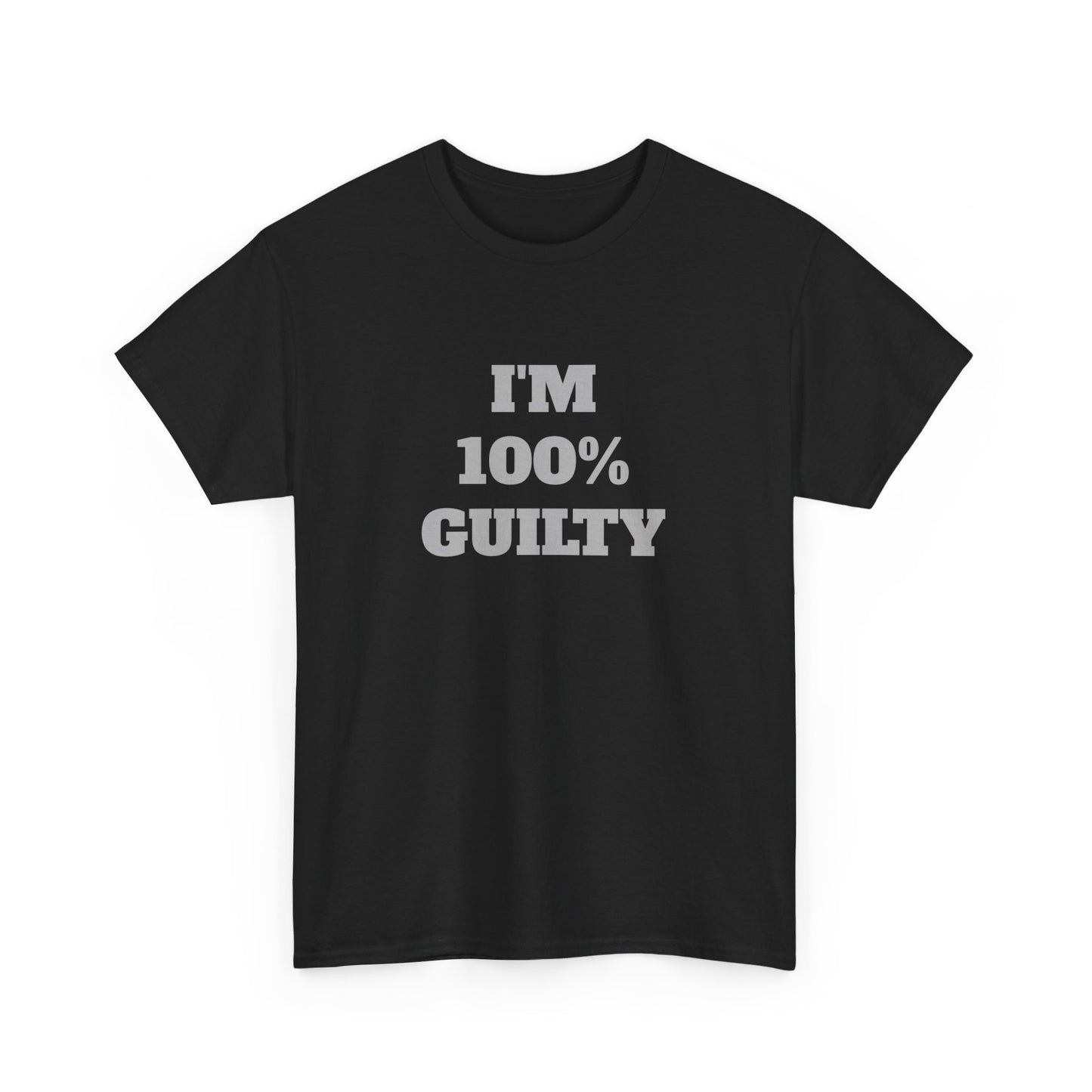 100% GUILTY Unisex Heavy Cotton Tee